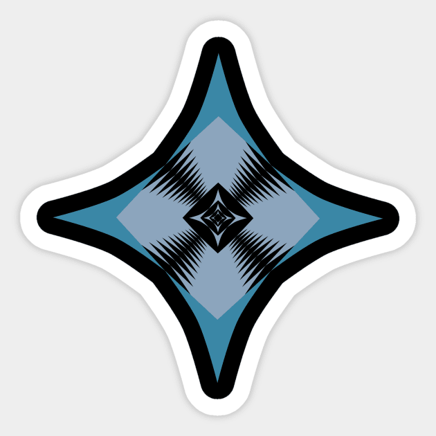 Ornamental Diamond Sticker by stephenignacio